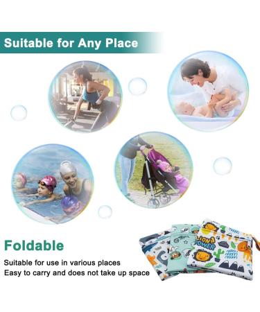 Wet Bag HOTLIKE Dry Wet Bag 3 PCS Nappy Bag for Cloth Diapers Travel Bag Organiser Waterproof Reusable Produce Bags with Handle and Zipper Pocket Wet Suit Bag for Trip Beach Daycare Gym (Green) - Buy Online on GoSupps.com