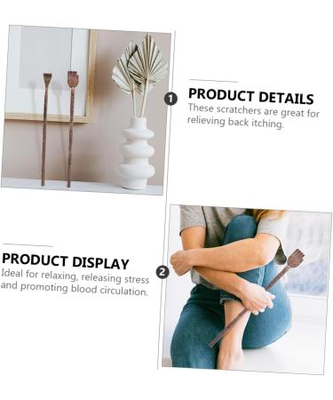 Beavorty 6 STK Back Scratcher & Hand Massager Tool - Relieve Itching & Body Discomfort | International Shipping Available - Buy Online on GoSupps.com