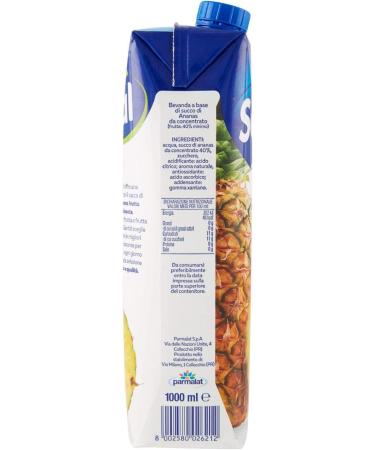  Italian Gourmet E.R. Parmalat Santal I Classici Fruit Juice Set of 3 fruit juices 100% natural origin Tetrapack 1000 ml - Buy Online on GoSupps.com