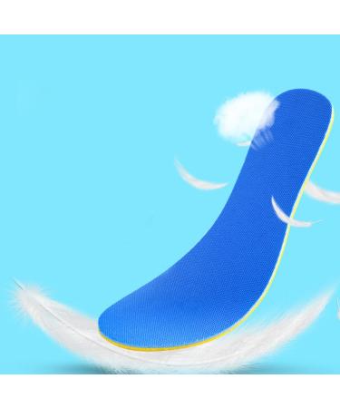Buy Athletes' Sweat Absorption Shoe Inserts | Breathable Arch Support Insoles for Running Basketball & Sports - Damping Man Blue 28.5x9.2cm - Buy Online on GoSupps.com