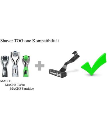 Buy Shaver Tog One Razor Protection (Violet) | Compatible with Gillette Mach3/Turbo/Sensitive | Compact & Hygienic Travel Shaver Holder - Buy Online on GoSupps.com