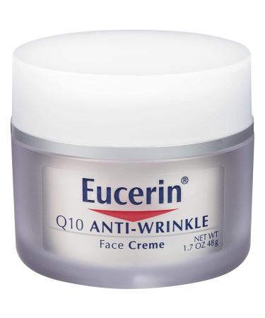 Eucerin Sensitive Skin Experts Q10 Anti-Wrinkle Face Creme 1.70 oz ( Pack of 4)