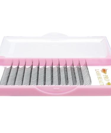 Buy 3D-D-0.10-10 Short Stem Eyelash Extensions | Volume Eyelash Fans | 0.10 D Curl | 12 Pieces Per Pack - Buy Online on GoSupps.com