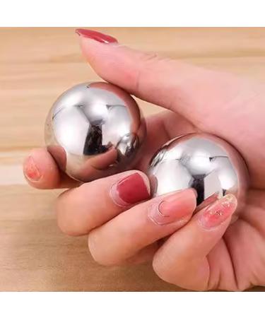 Stainless Steel Baoding Balls 3.5 cm - Hand Strengthening & Stress Relief | Improve Joint Health & Flexibility - Buy Online on GoSupps.com