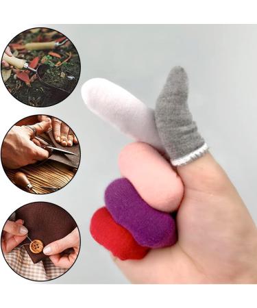 50 Pcs Cotton Finger Sleeves - Breathable Fabric Finger Gloves for Sweat Protection - Buy Online on GoSupps.com