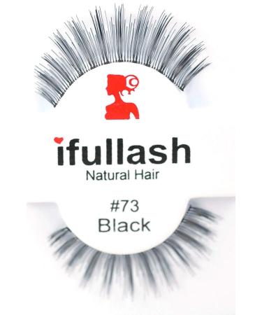 #73 6 Pairs ifullash 100% Human Hair Eyelashes