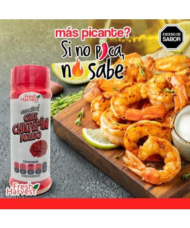 Fresh Harvest ground Chiltepin chili 45g/ Chile Chiltepin molido picoso. Hot - Buy Online on GoSupps.com