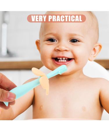 Buy Healvian Baby Training Toothbrush - Silicone Children's Toothbrushes with Safety Wall (2 Pack) for International Shipping - Buy Online on GoSupps.com