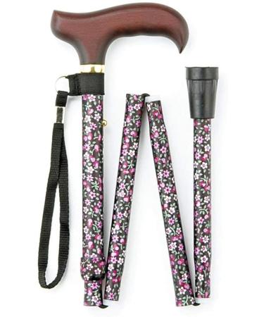 Walking Stick Folding Cane Walking Crutch Stick Foldable Telescopic Walking Canes for Elderly Walking Aid Yearn for Run forward