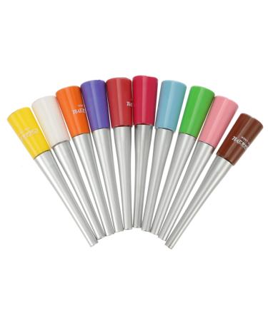 PLAFOPE 10pcs Household Eyeliners Plastic Liquid Makeup Supplies Liquid Eyeliner