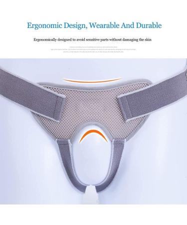 Samnuerly Inguinal Hernia Support Belt for Men - 4 Removable Compression Pads & Adjustable Straps for Hernia Surgery & Recovery - Buy Online on GoSupps.com