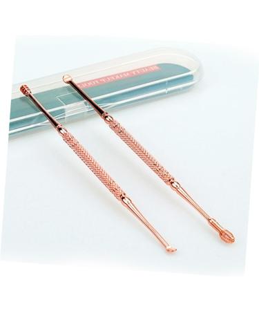 Angoily Ear Spoon for Home Ear Wax Remover Ear Pick Earpick Cleaner Double Head - Buy Online on GoSupps.com