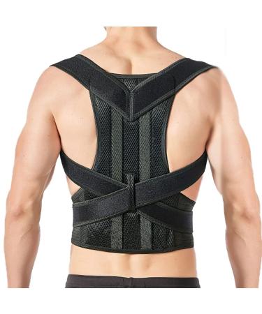 Fully Back Support Posture Corrector Lower and Upper Lumbar Support Belt Back Brace Adjustable Comfortable Straightener for Hunchback (Size : XXXL) (X)