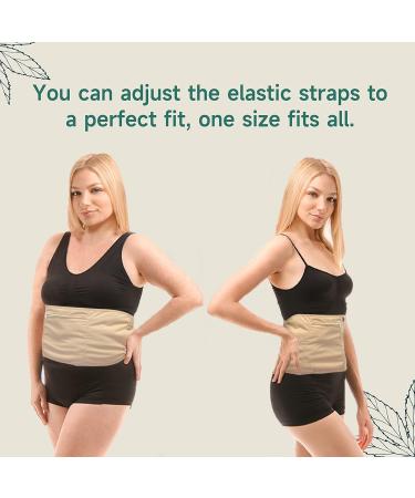LALASTYLE Castor Oil Pack Reusable Organic Castor Oil Pack Kit for Liver Aid Sleep Auxiliary Liver and Abdominal Muscles to Improve Circulation Digestion (Castor Oil Not Included) - Buy Online on GoSupps.com