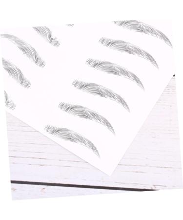 FOMIYES 6 Sheets Pairs Hair- Eyebrows Stickers Skz Stickers Simulation Eyebrow Makeup Tools Artificial 6d - Buy Online on GoSupps.com
