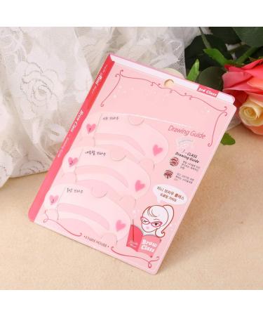 3pcs Eyebrow Stencil Eyebrow Drawing Grooming Stencil Makeup Tool Eyebrow Template Helper Tool - Buy Online on GoSupps.com