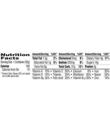 Kellogg's Apple Jacks Cereal Cups - 18oz Case (12 Cups) | 8 Vitamins & Minerals Kids Snack - Buy Online on GoSupps.com
