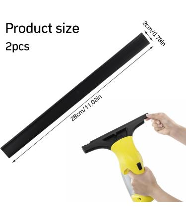 volumoon Replacement Blades for Window Vac 280mm Glass Cleaner Replacement Lips Squeegee Blades for WV2 WV5 Window Vacs 2 Pcs Window Vac Accessories Rubber Damage-Free Glass Cleaning Household - Buy Online on GoSupps.com