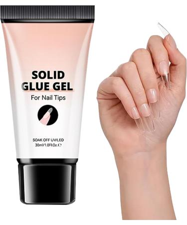  zwxqe Solid Gel Clear Acrylic Solid Gel 30ml Sculpting Non-Stick Strong Adhesion for Women and Girls - Buy Online on GoSupps.com