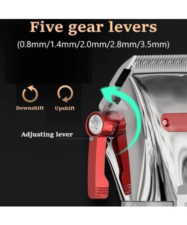 Professional Hair Trimmer & Clipper for Men | All Metal Adjustable Haircut 7000rpm | UK Plug - M5 No Box - Buy Online on GoSupps.com
