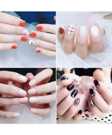 LEQ Dual-Ended Nail Design Brush | Rhinestone Handle UV Gel Nail Art Tool - Buy Online on GoSupps.com