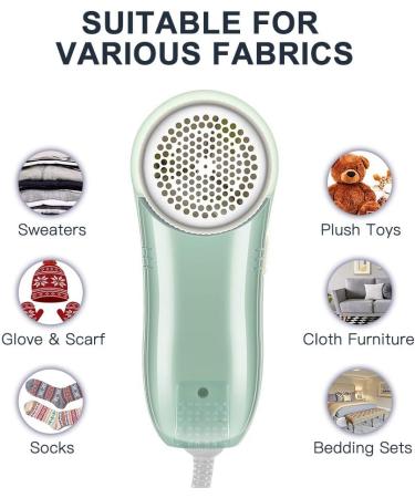 Fabric Shaver Lint Remover - Allisable Fuzz Balls Pills Remover - AC120V Plug and Play - Buy Online on GoSupps.com