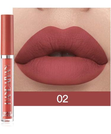 Huihong Handaiyan 6 PCs Matte Liquid Lipstick Set | Long-Lasting Waterproof Nude Lipsticks & Gloss | Exquisite Color Intensity | International Shipping - Buy Online on GoSupps.com