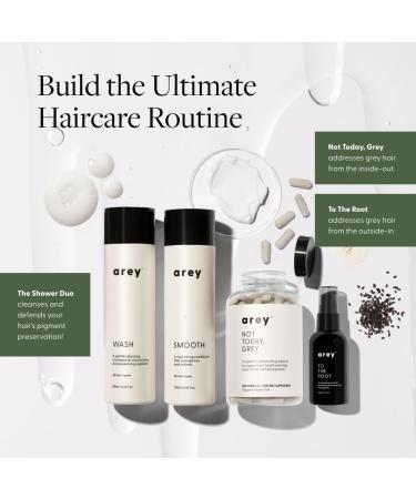 Not Today Grey Hair Supplement | Slow Grey Growth & Repigment | Healthier Thicker Hair | Vegan & Gluten Free | 3 Month Supply - Buy Online on GoSupps.com