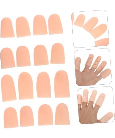 Buy Silicone Finger Toe Covers - Toe Sleeves & Finger Caps for Cracked Fingers - Yellow Cots | Fast International Shipping - Buy Online on GoSupps.com