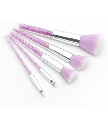 Housoutil 5 Set Powder Mineral Brush Makeup Face Brushes Purple Blush Makeup Brush Kit Diamond Makeup Brushes Women s Suits Blush Brush Foundation Makeup Brushes Eye Brush Major 16x3cm Purple 01 - Buy Online on GoSupps.com