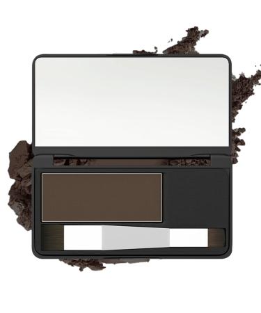 Hairline Shadow Powder Root Touch Up  Instantly Conceals Hair Loss Root Cover Up for Thinning Hair  Eyebrows & Beard Line Touch-Up for Women & Men (Medium Brown)