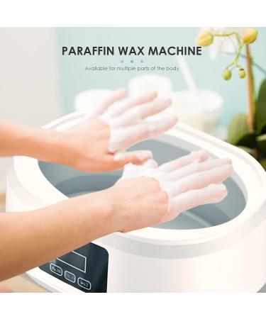 GJCrafts Paraffin Wax Bath for Hands and Feet - Promotes Blood Circulation, Removes Dry Skin - 3Pcs 300g Wax + 200 Plastic Foils - Buy Online on GoSupps.com