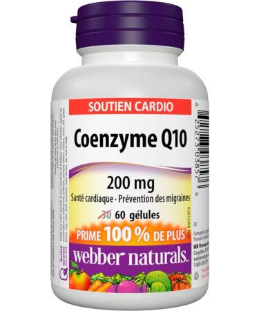 Webber Naturals Lutein 40 mg with Zeaxanthin Maximum Strength 120 Softgels & Coenzyme Q10 (CoQ10) 200mg High Potency Antioxidant Non-GMO Gluten Free SUPPLEMENT + SUPPLEMENT WN3264U - Buy Online on GoSupps.com