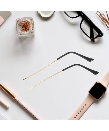 Healvian Spare Parts for Glasses - Metal Replacement Brackets & Sunglasses Leg Repairs in Gold - Buy Online on GoSupps.com