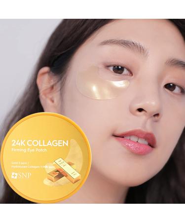 SNP 24K Gold Firming Eye Patch with Collagen - Plumps & Tightens Skin - 60 Patches - Ideal Gift for Her - Buy Online on GoSupps.com