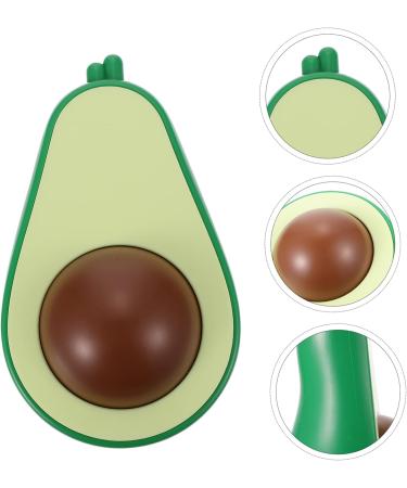 3 STK Avocado Torn Massage Globe & Yoga Roller - Portable Body Massager Fitness Foot Massage Device - 11x6.5cm - Green - Buy Online on GoSupps.com