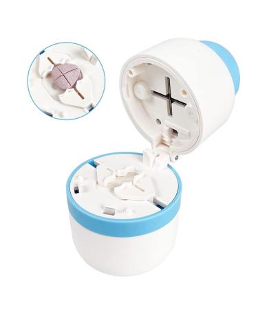 Coupe Pilule Portable S parateur de Comprim s Coupe M dicaments Multifonctionnel Qualit Alimentaire Bo te M dicaments 1 divis en 2 1 divis en 4 pour Les Petites Et Grandes Pilules