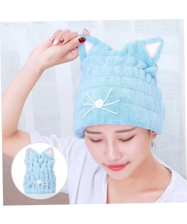 Housoutil 6 Pcs Fast Drying Cap Thicken Shower Hair Drying Cap Shower Cap Aldult - Buy Online on GoSupps.com