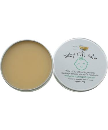 Funky Baby Oil Soap Calendula Calendula Vitamin E & Rosehip Oil 100g - Buy Online on GoSupps.com