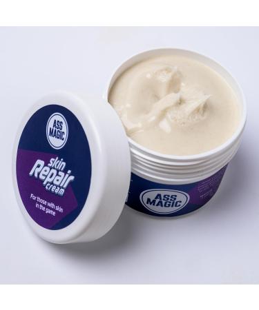 ASS MAGIC Skin Repair Cream for Athletes - Fast Healing for Chafing Blisters & Sunburn | Soothes Irritated Skin | Contains Panthenol Glycerine & Colloidal Oat for Rapid Recovery - Buy Online on GoSupps.com