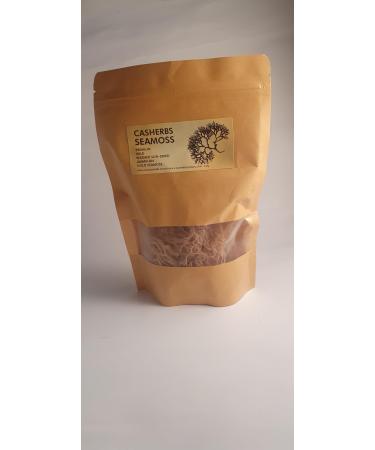 Sea Moss (Irish Moss) 100g - Golden Wildcrafted Jamaican Product Organic Non GMO Vegan Packed with 92 Minerals + Vitamins Excellent for Smoothies Skincare etc