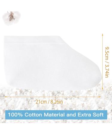 10 Pairs Moisturizing Socks for Dry Feet - Overnight Spa Socks for Men & Women | Cotton Moisture-Enhancing Socks - 20 Count Pack - Buy Online on GoSupps.com