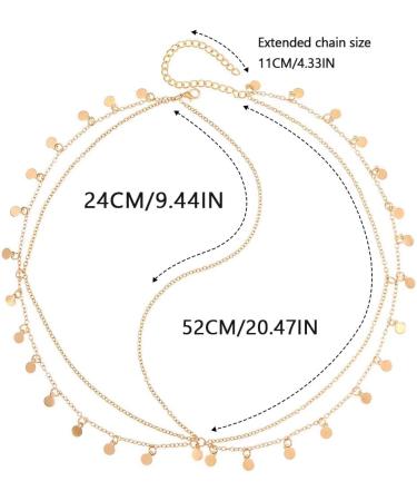 Reaky Sequins Headband Boho Tassels Headbands Bridal Headpiece Gold Hairband Festival Hair Accessories for Women and Girls (Gold) - Buy Online on GoSupps.com