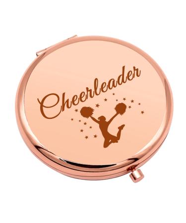 Cheerleader Gift for Teen Girls Thank You Gift Compact Makeup Mirror for Women Cheerleading Gift for Cheer Friend Cheer Coach Appreciation Gifts Folding Makeup Mirror for Cheer Team Gift - Buy Online on GoSupps.com