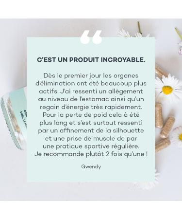 D-LAB Slimming Detox | 1 Month Natural Treatment | Cleans the Elimination System and Facilitates Weight Management - Buy Online on GoSupps.com