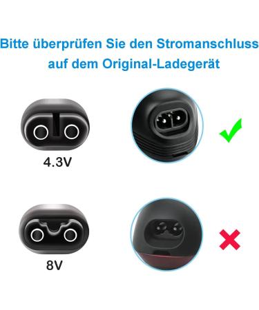 4.3V Shaver Charger for Philips One Blade - QP2520 Power Supply & Charging Cable - Buy Online on GoSupps.com