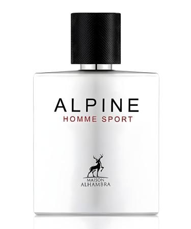 Maison Alhambra Alpine Homme Sport for Men Eau de Parfum Spray 3.4 Ounce / 100 Ml
