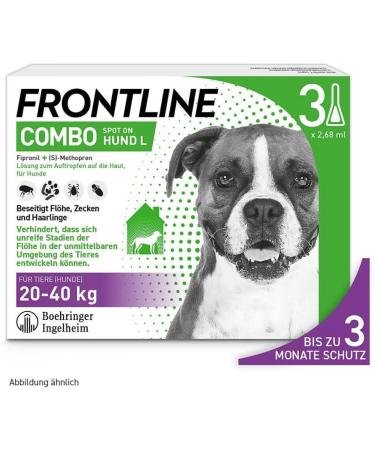Buy Frontline Combo Spot On for Dogs - Effective Flea & Tick Treatment | Fast Worldwide Shipping - Buy Online on GoSupps.com
