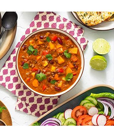 Patak's Vegetarian Meals 10.05oz Variety Pack - Butter Chickpeas, Veggie Korma, Lentil & Tikka Masala - Ready to Heat in 90 Seconds - Pack of 6 - Buy Online on GoSupps.com