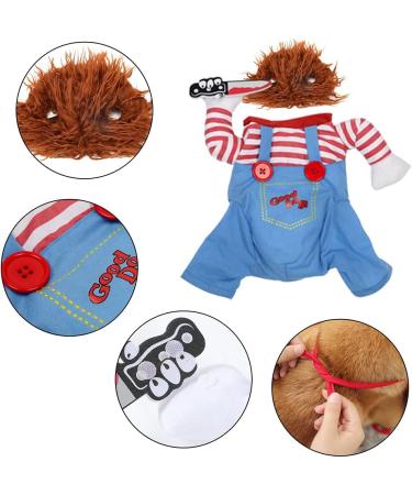 Buy Ayupz Halloween & Christmas Costumes for Dogs | Funny Dog Party Costumes (M) - International Shipping Available - Buy Online on GoSupps.com